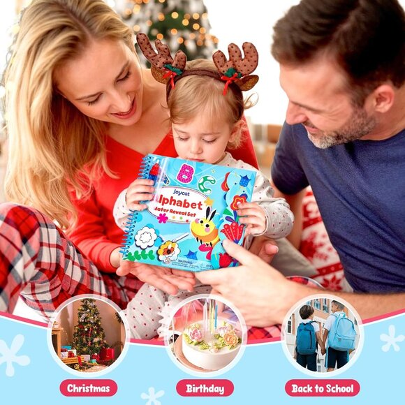 Joycat Colorful Cartoon Writing Magic Water Drawing Book (1 Set) - Picture 1 of 9